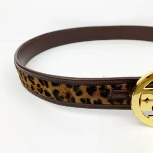 Tory Burch | Accessories | Tory Burch Gold Buckle Logo  display picture 3